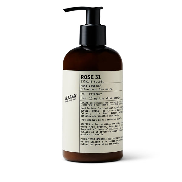 Rose 31 Hand Lotion | Le Labo | Fairmont Store - Fairmont Store US