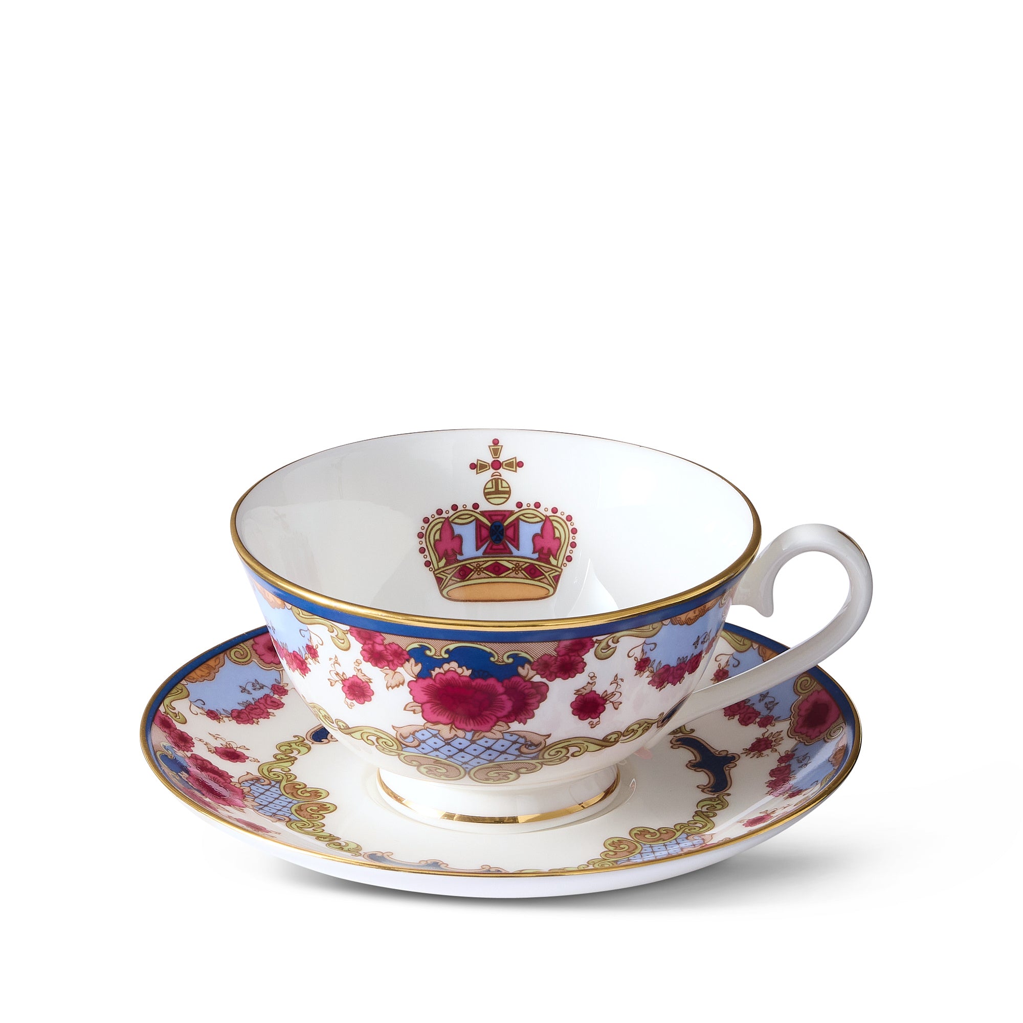 Teacup and hot Saucer