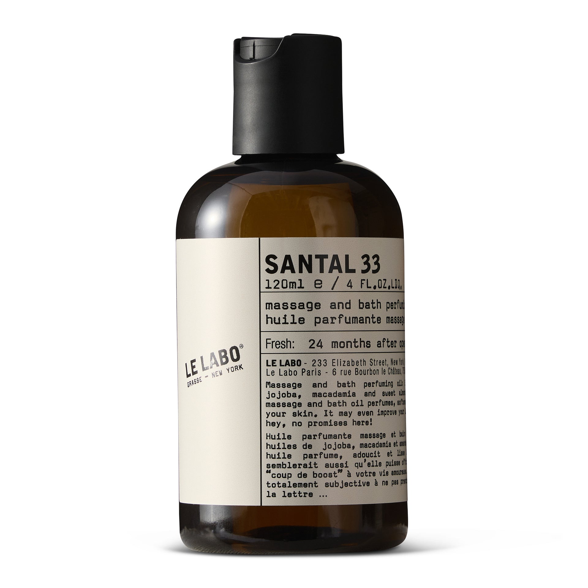 Santal 33 Le Labo Massage Oil – Fairmont Store US