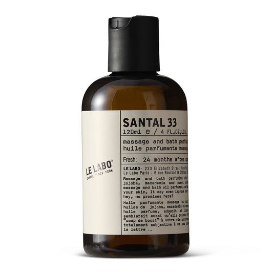 Santal 33 Le Labo Massage Oil