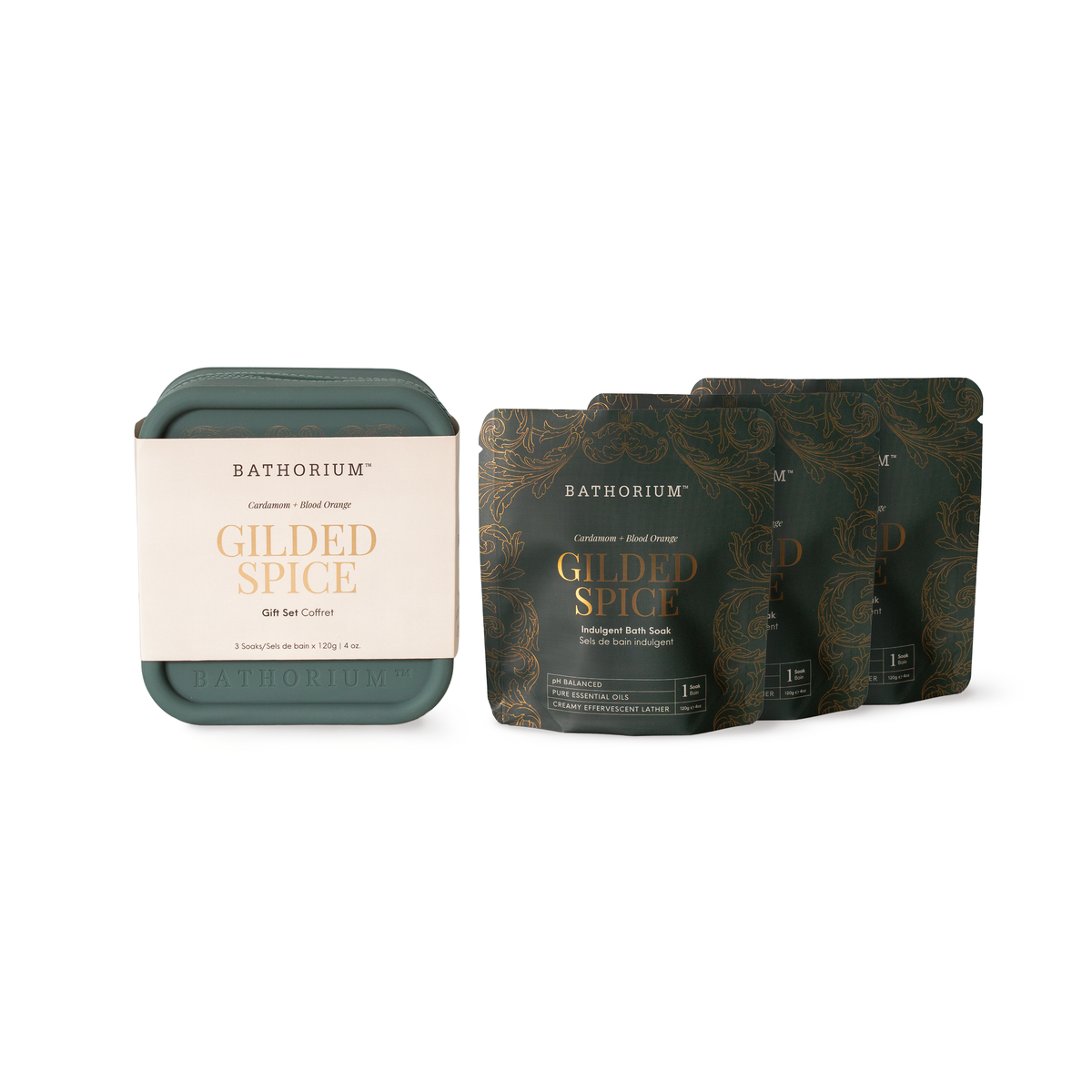 Gilded Spice Bath Soak Gift Set