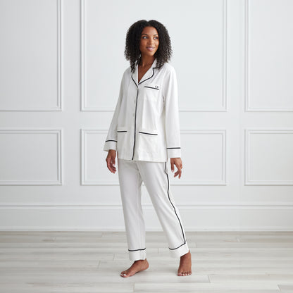 KIP Luxe Stretch Cotton Pajama Set