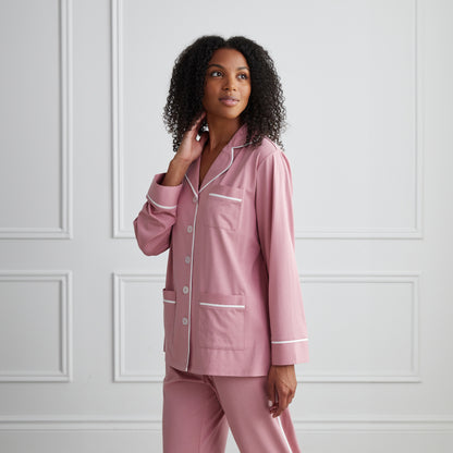 KIP Luxe Stretch Cotton Pajama Set