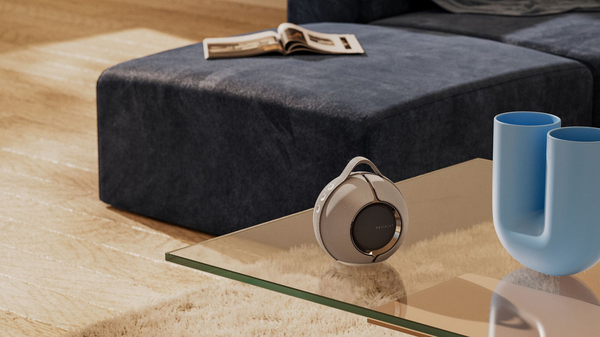 Devialet Mania Portable Speaker - Light Grey - Grey