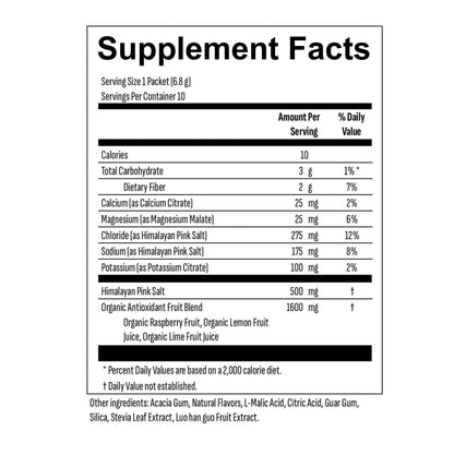Electrolytes (Lemon Raspberry)