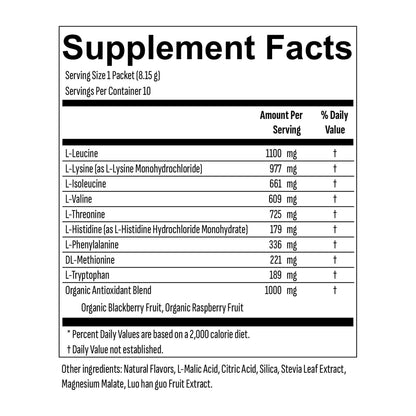 Essential Aminos (Blackberry Lemon)