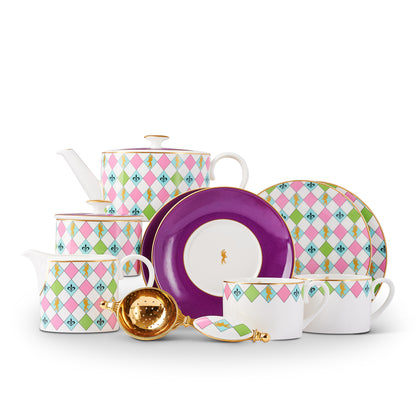 Harlequin Teapot