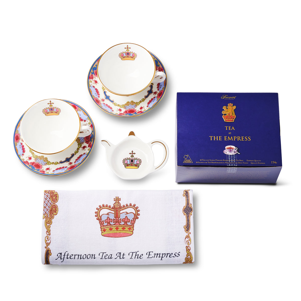 Royal China Cup/Saucer gift set