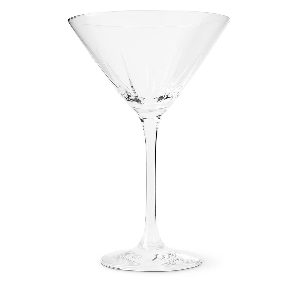 Etched Schott Zwiesel Classic Crystal Martini Glasses Mr. One Putt