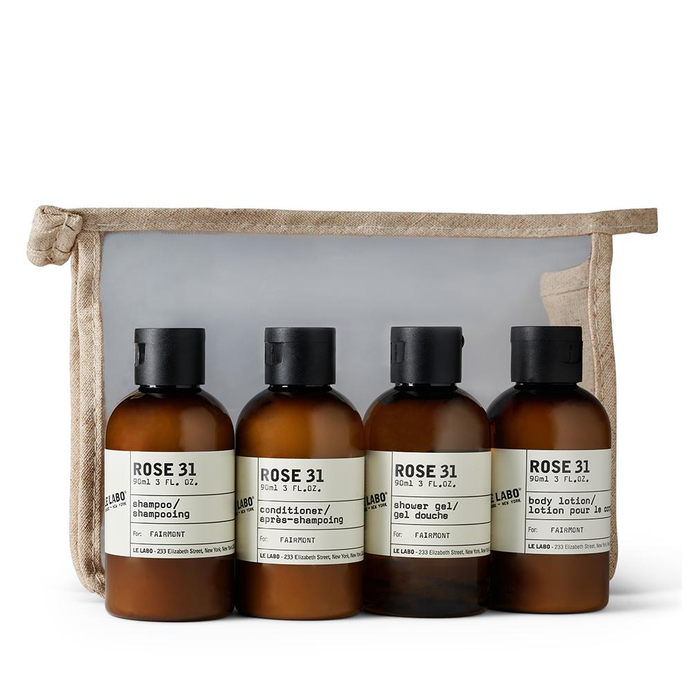 Le Labo Rose 31 Travel Kit with pouch