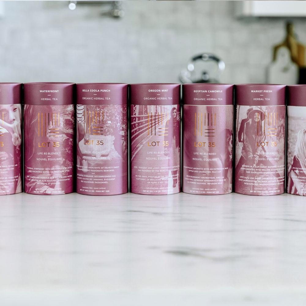 Organic Oregon Mint Loose Leaf Tea (Decaf) | Lot 35 | Fairmont