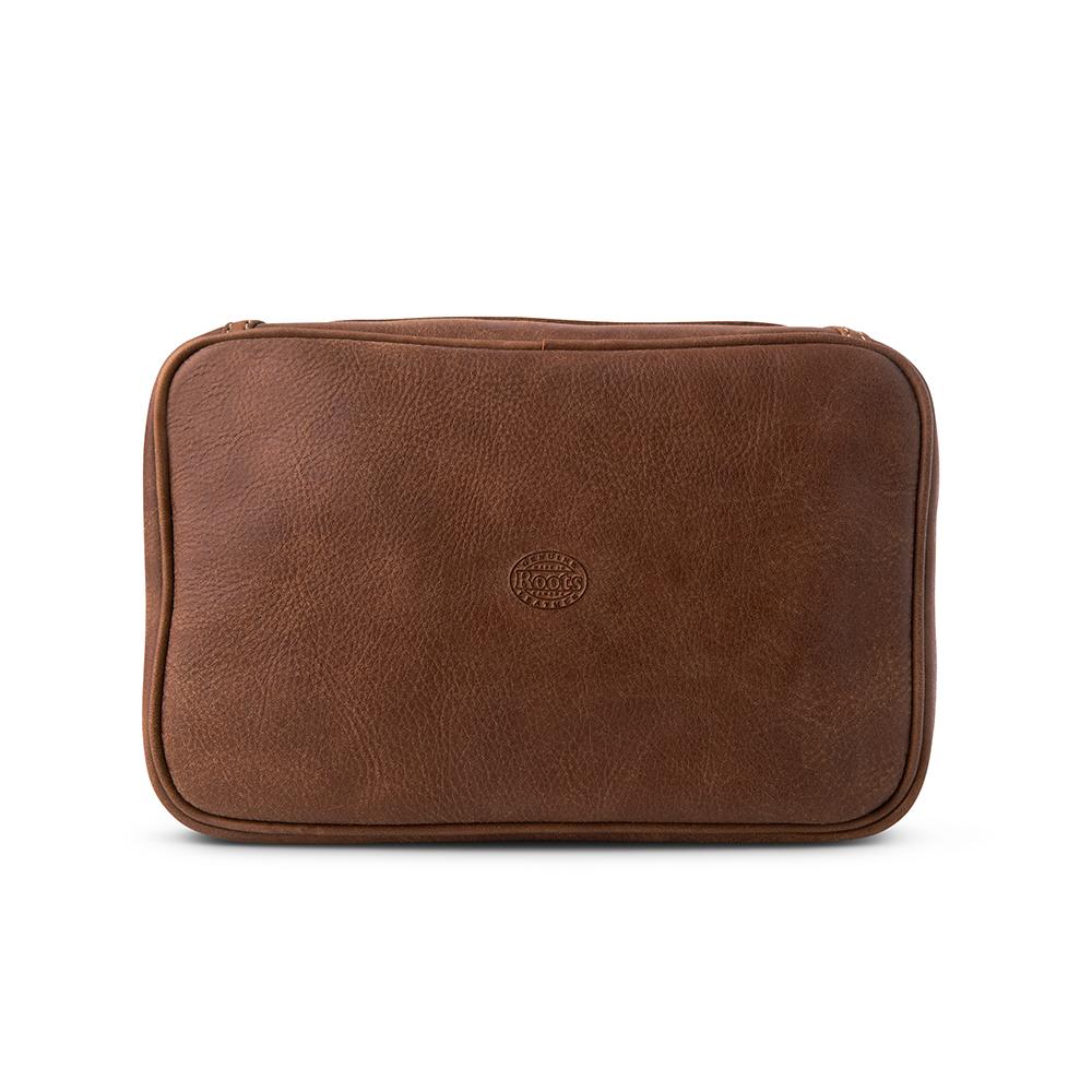 Leather Toiletry Bag by Roots Canada | Luggage | Fairmont Store