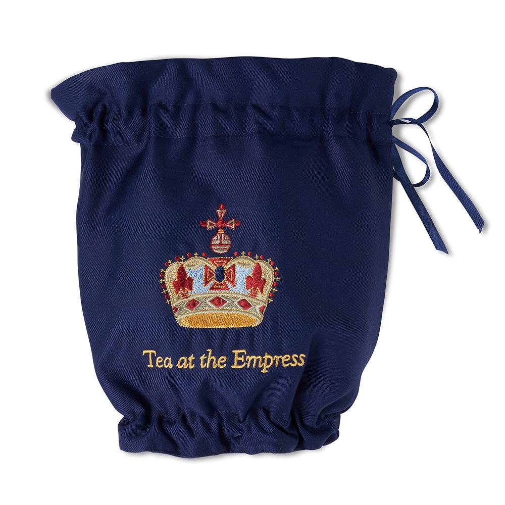 Empress Royal Pattern Teapot Cozy - Navy