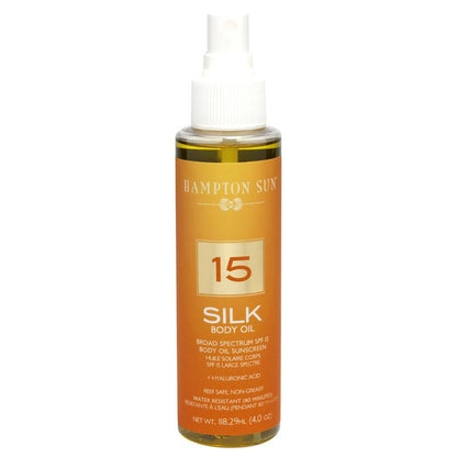 SPF 15 Silk Body Oil