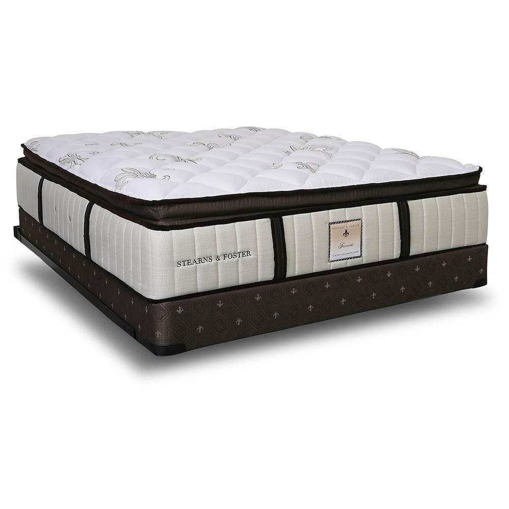 The Fairmont Signature Bed - Sealy Sterns & Foster mattress on an angle