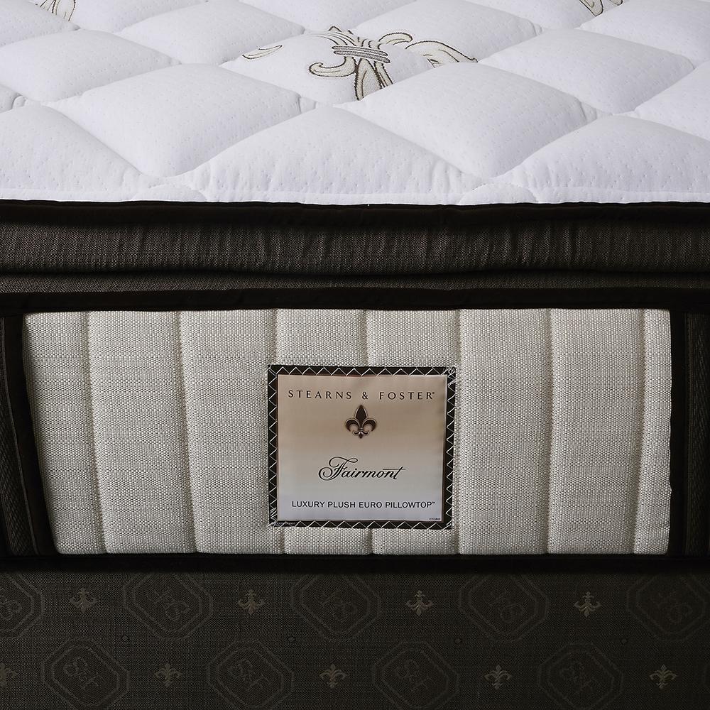 The Fairmont Signature Bed - Sealy Sterns &amp; Foster luxury plush Euro pillowtop