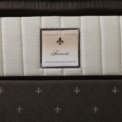 The Fairmont Signature Bed - Sealy Sterns & Foster luxury plush Euro pillowtop label