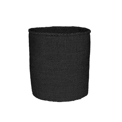 18" Sisal Basket | Black Baskets