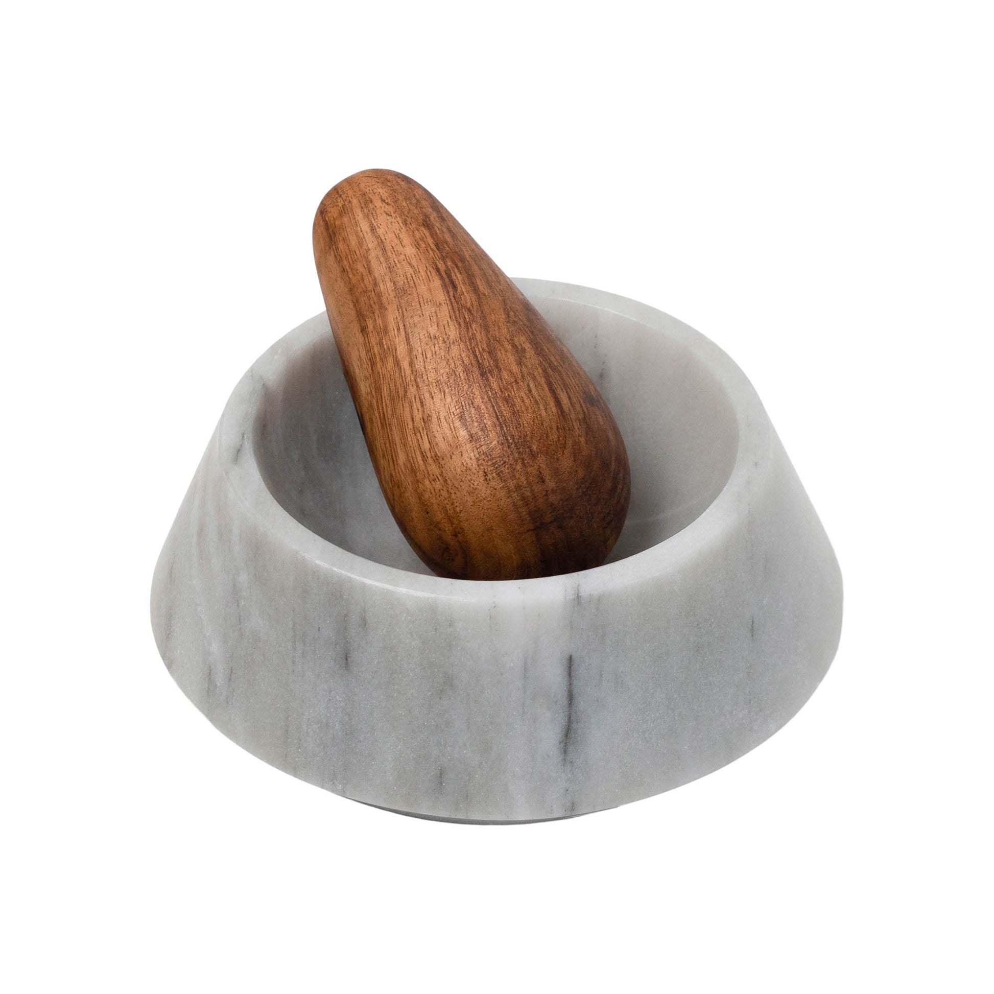 Holbox Mortar and Pestle | White Serveware