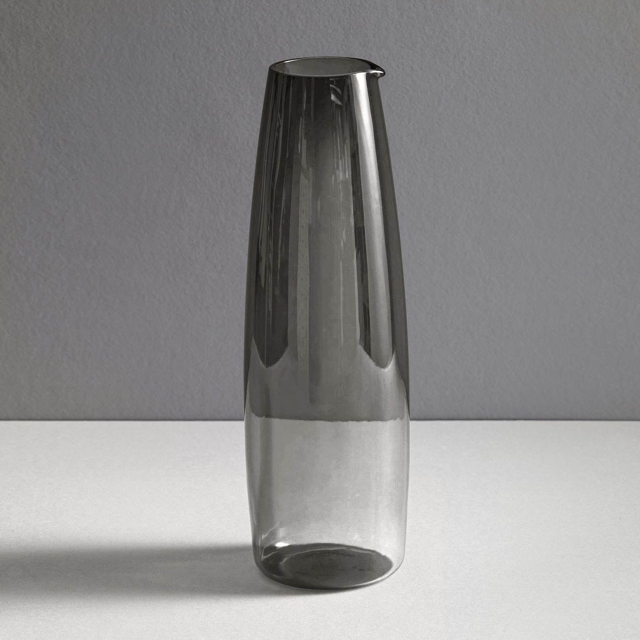 Luisa 1L Smooth Carafe | Fog Grey Glassware Fog Grey